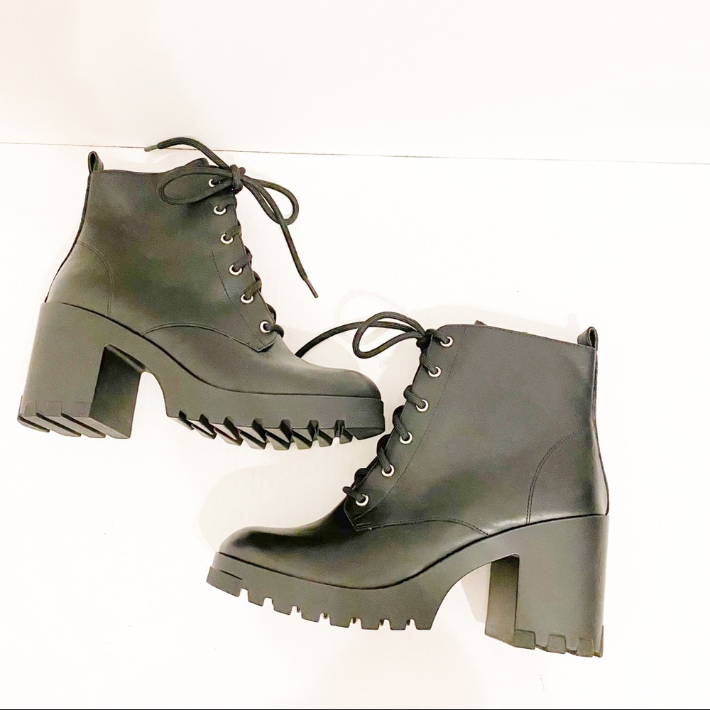 BP. Black ankle booties size 8